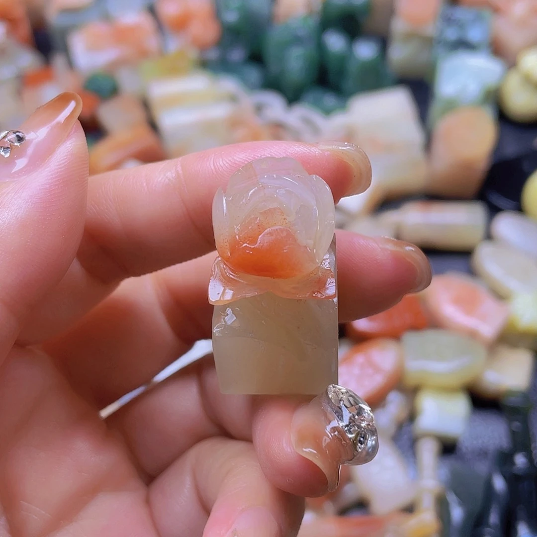 青田石印石纯手工