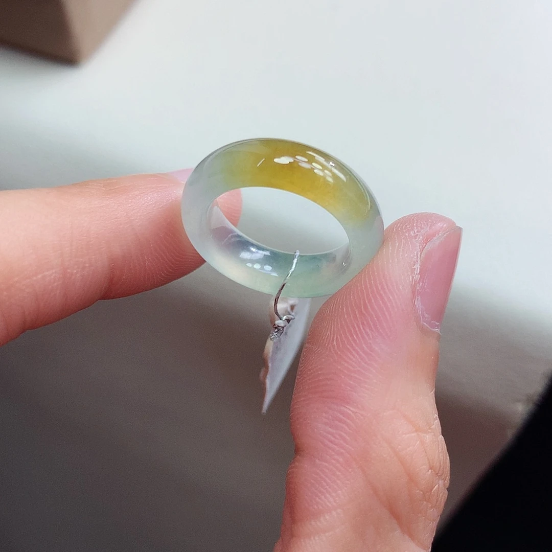 未镶嵌戒指翡翠9号