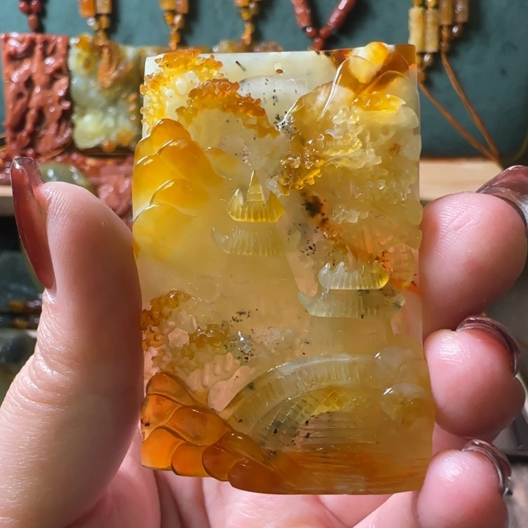 蛇纹石玉颈饰合金用****2