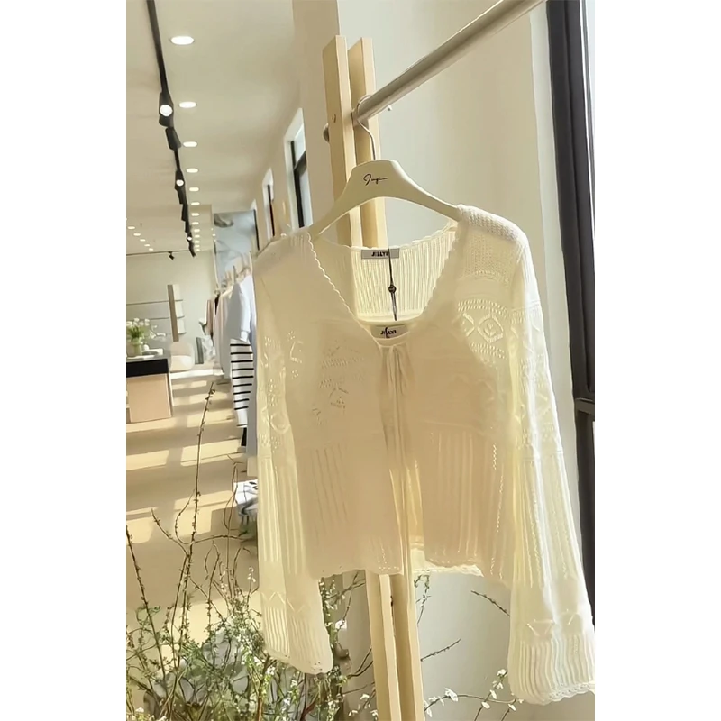 高级感穿搭修身显瘦吊带内搭上衣女2025秋季新款针织开衫外套一套