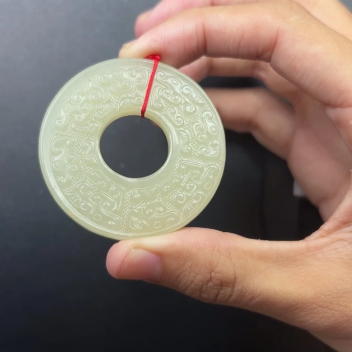 郭***8和田玉未镶嵌挂件