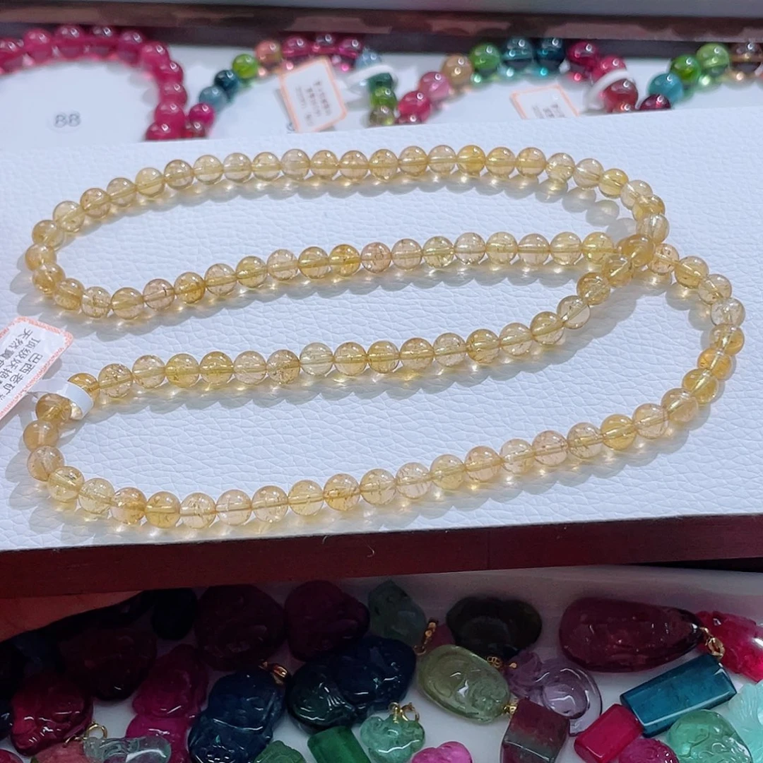 手链碧玺未镶嵌6mm左右