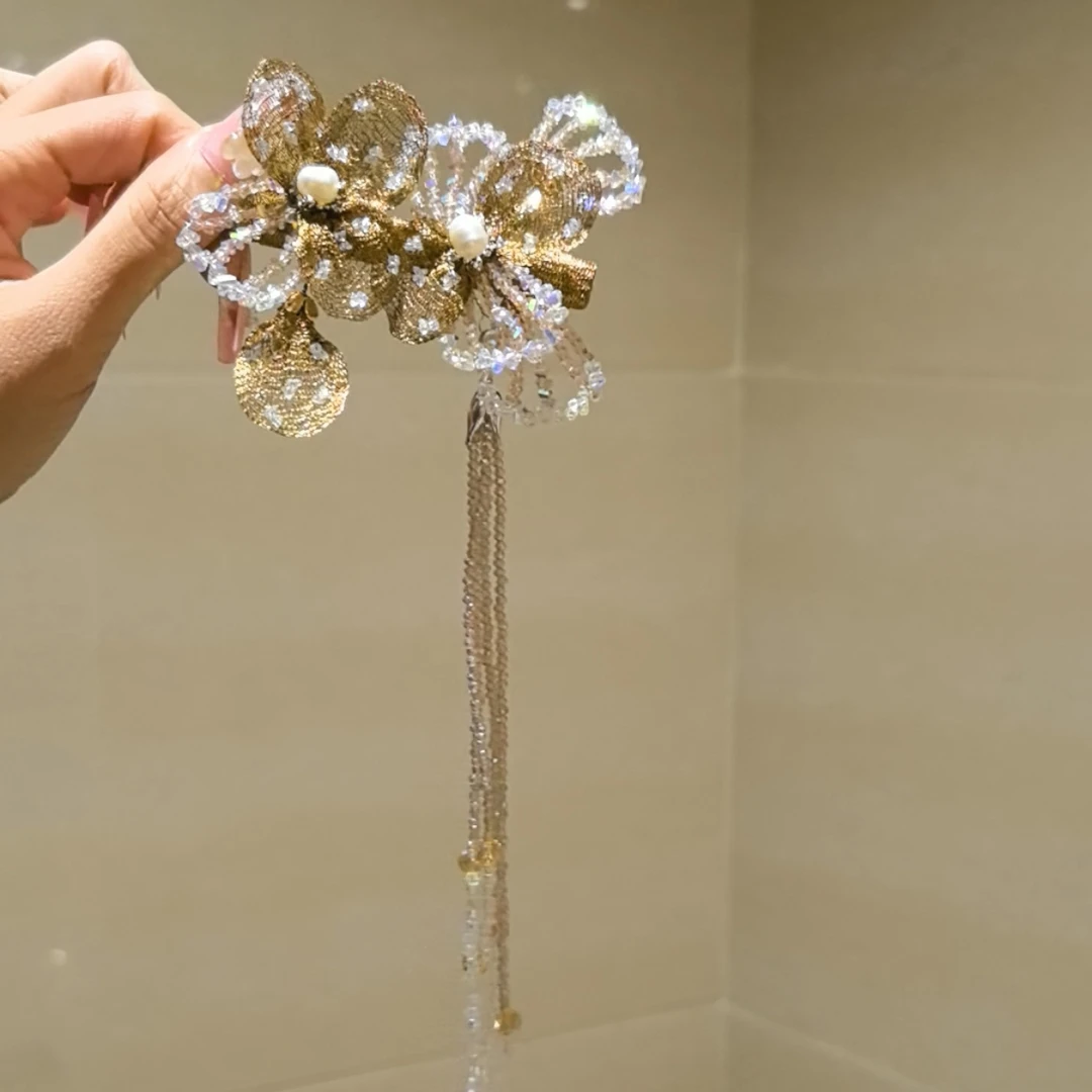 木槿花私人定制边夹