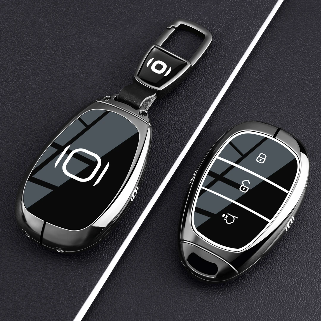 2025款长安启源q07钥匙套起源a07汽车E07卡片全包保护金属壳男女