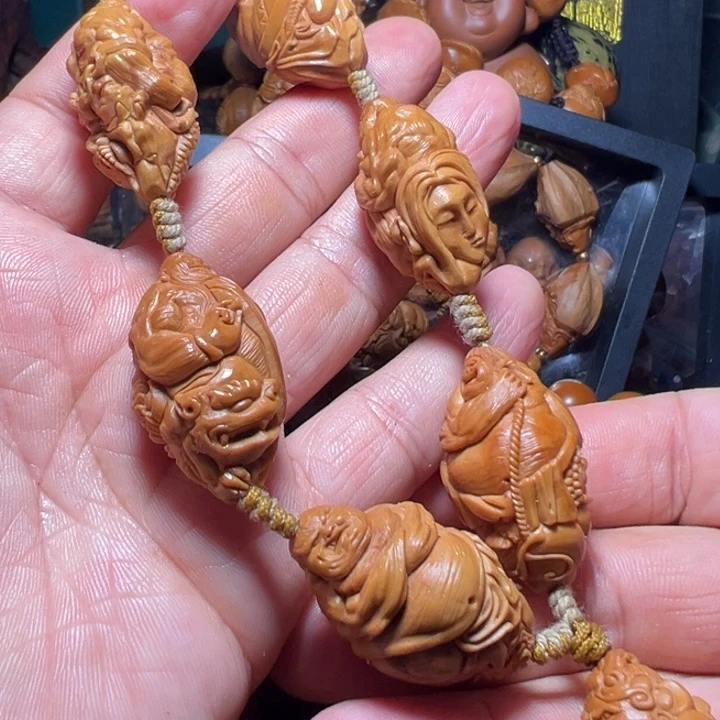 橄榄核手串/手链南*?强行招财