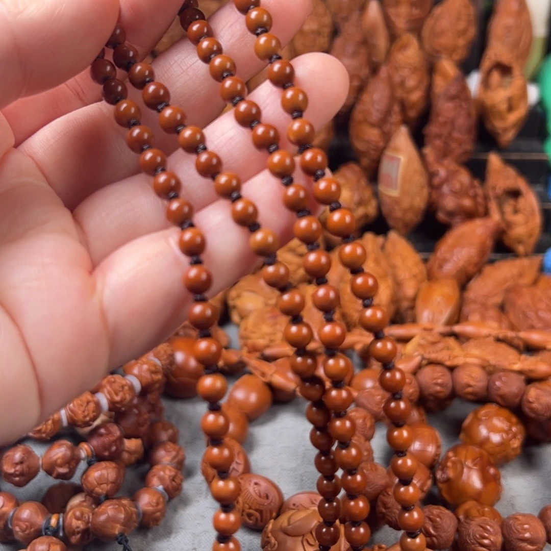 橄榄核手串/手链0.5核尖108链子百搭