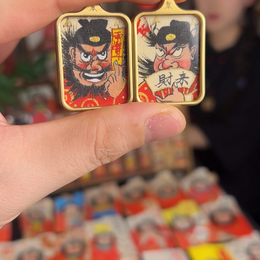 A***喵纯手绘钟馗文创画