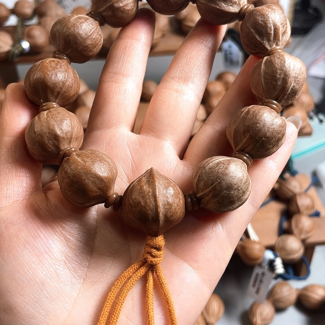 奥***叔手串/手链橄榄核20/21梅林铁核+22三通