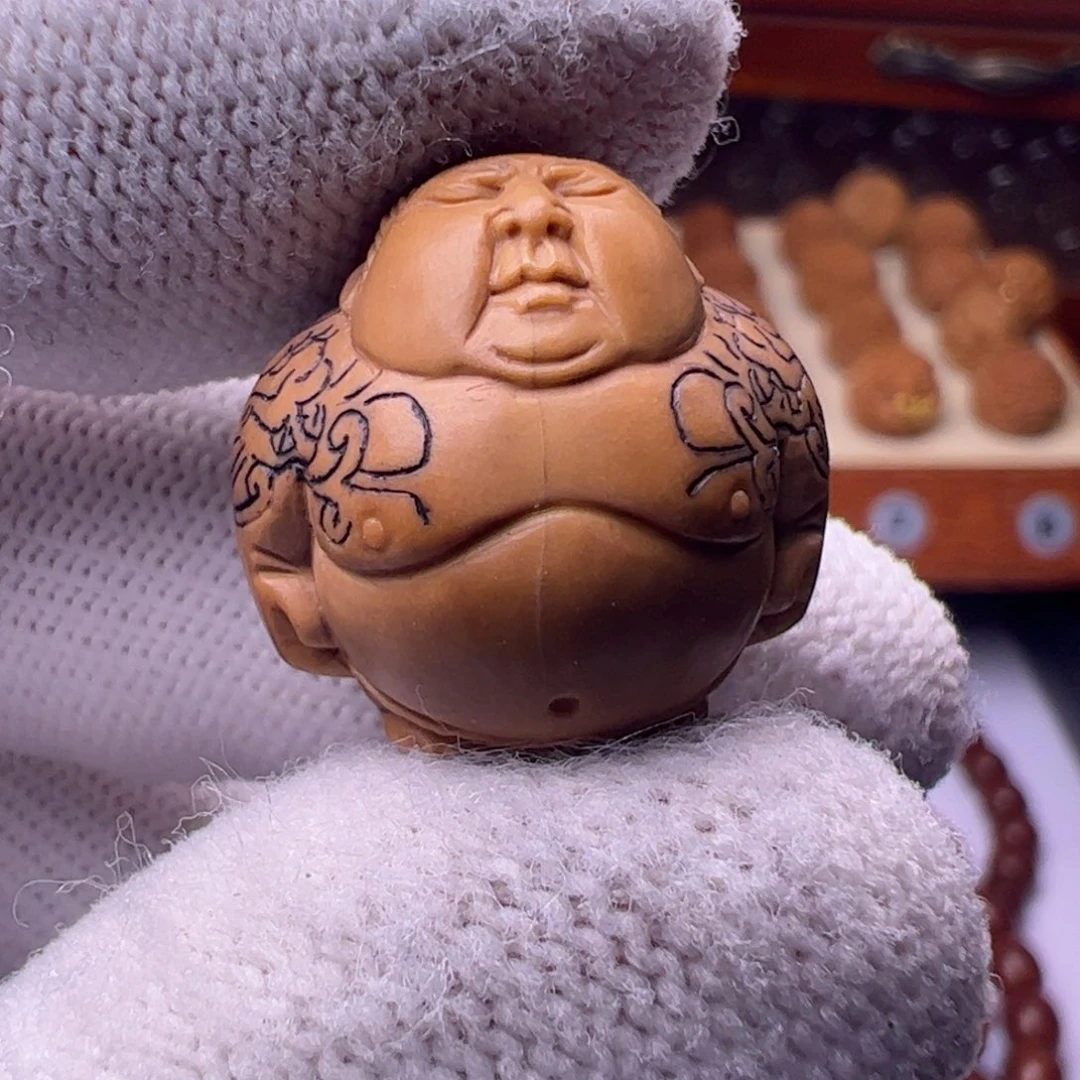 猴头核桃吊坠精修横岗18