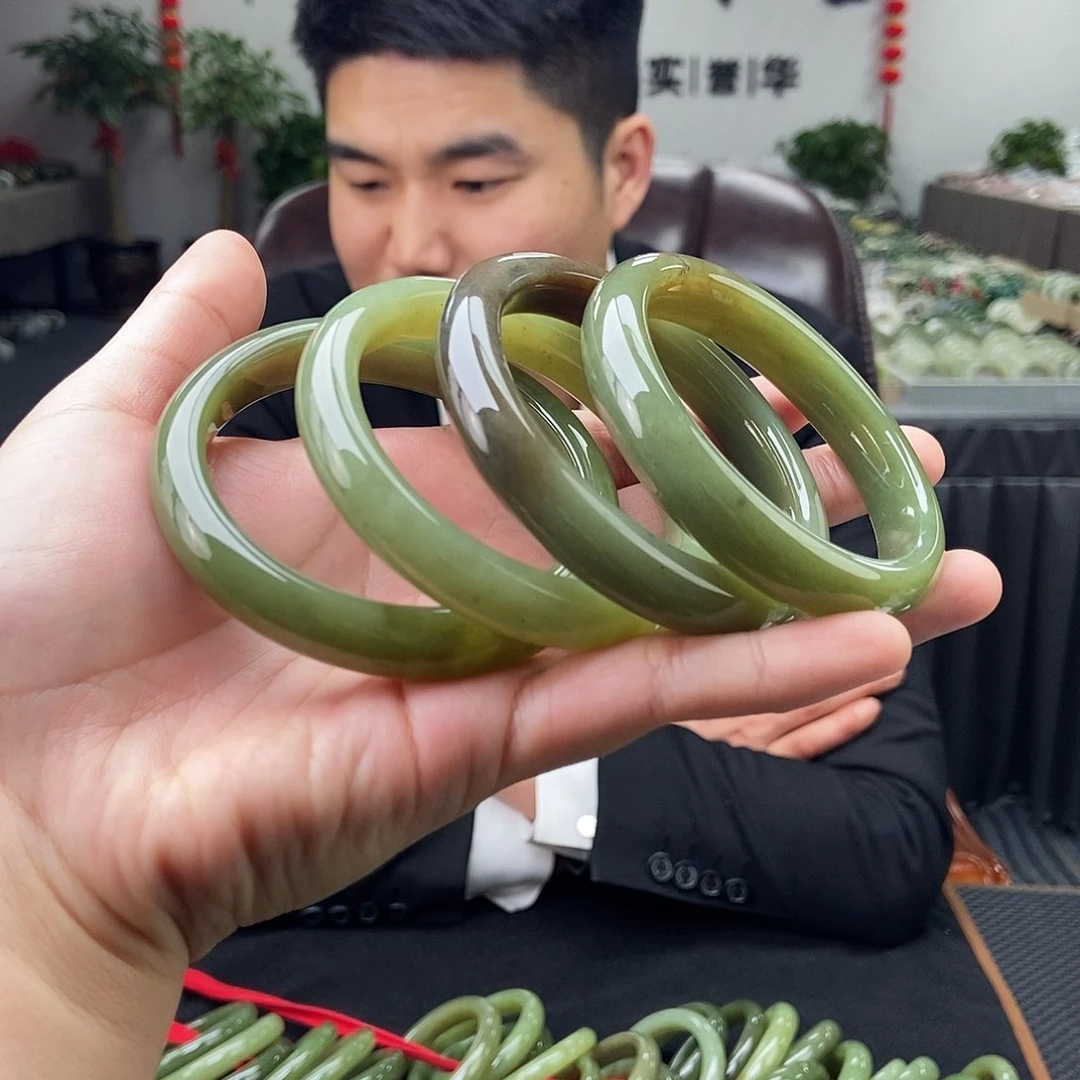 和田玉51-60颜色多样性发拍一发一未镶嵌