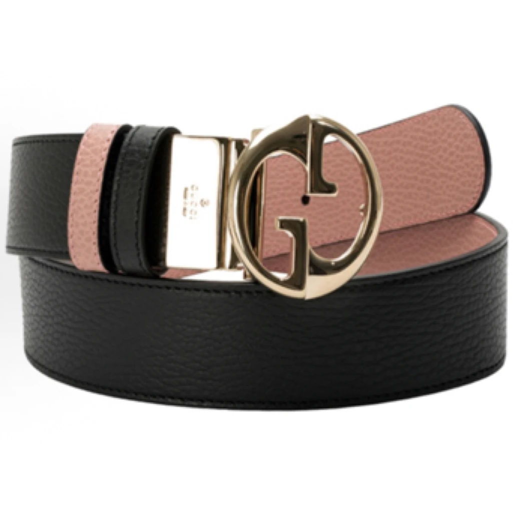 99新 GUCCI/古驰 GUCCI古驰 黑粉双面 /80*32