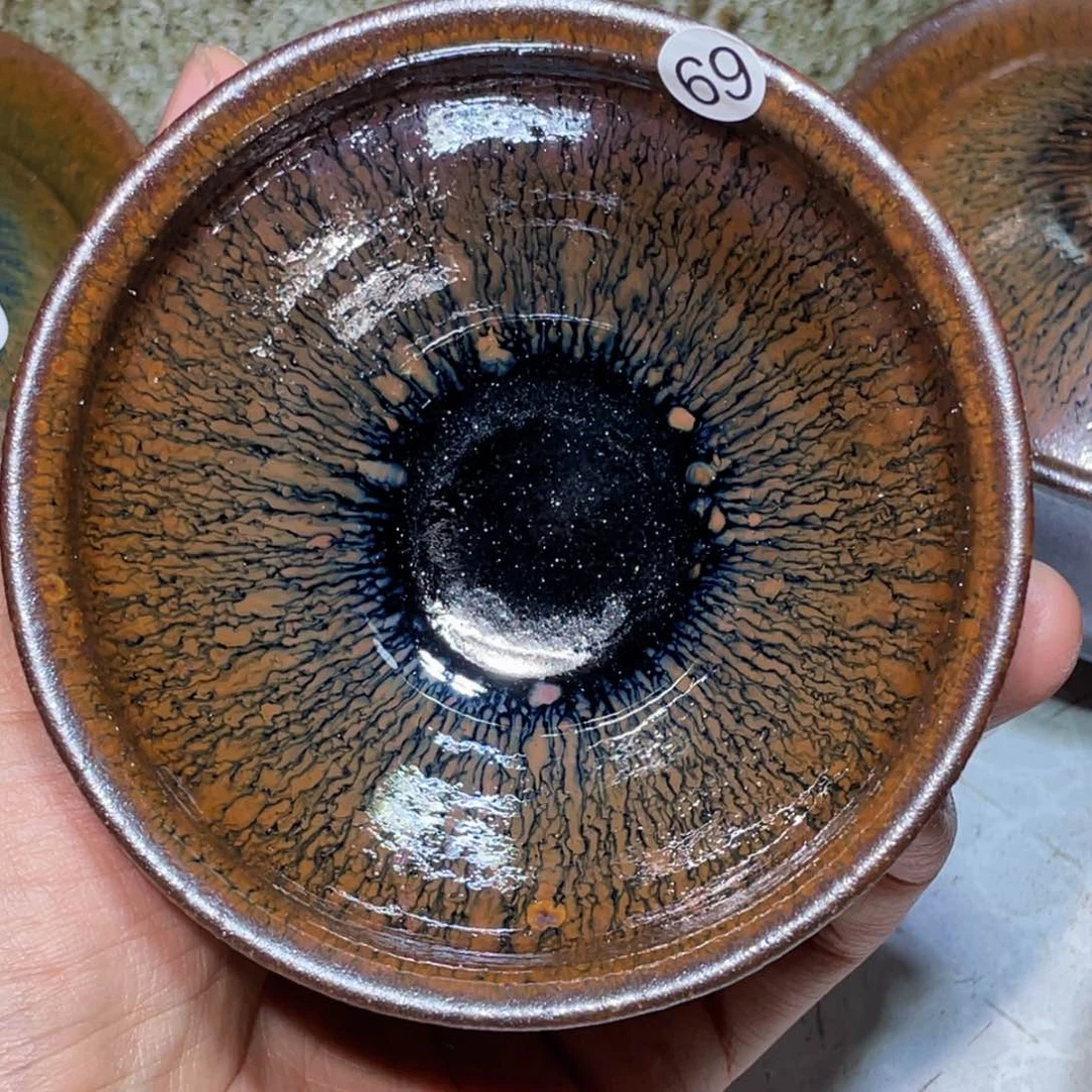 茶盏龙窑柴烧建盏69
