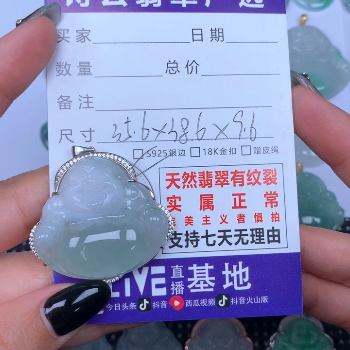 翡翠颈饰未镶嵌❤️****天然