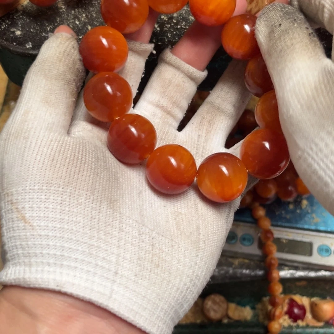 松木（琥珀木）手串/手链滑***狼2.0高抛固化