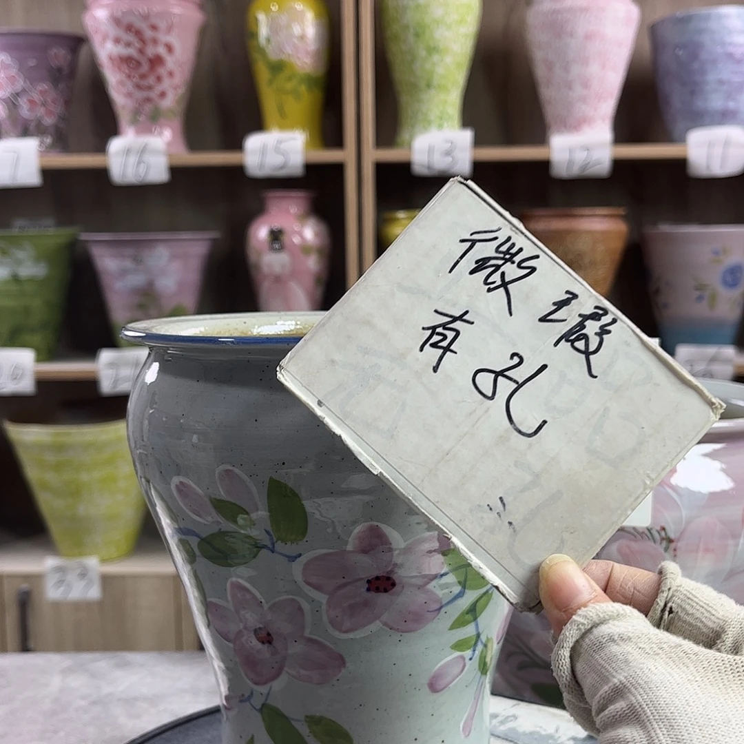 景德镇陶瓷花盆花盆