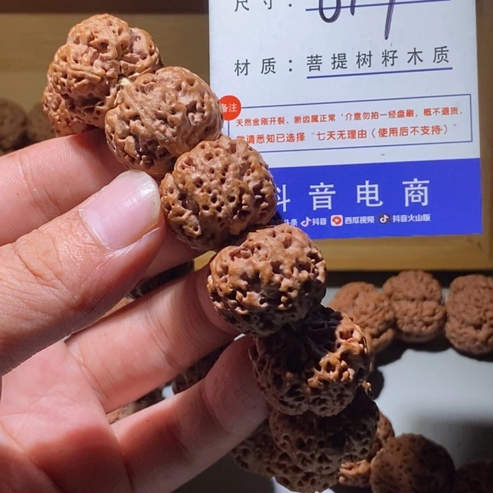 手串金刚菩提879号尺寸24粗筋