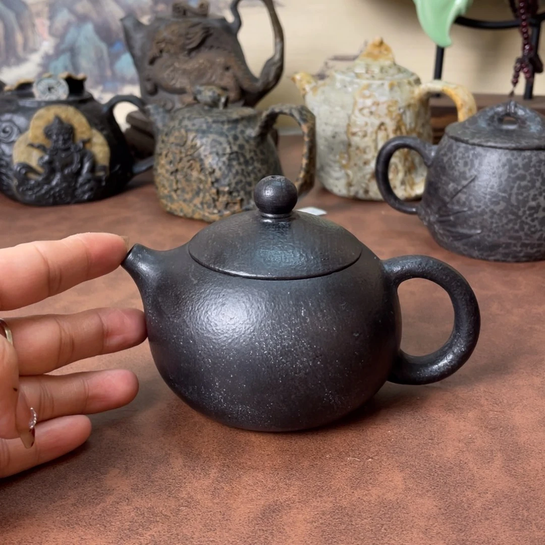 冰碛岩西施壶茶具