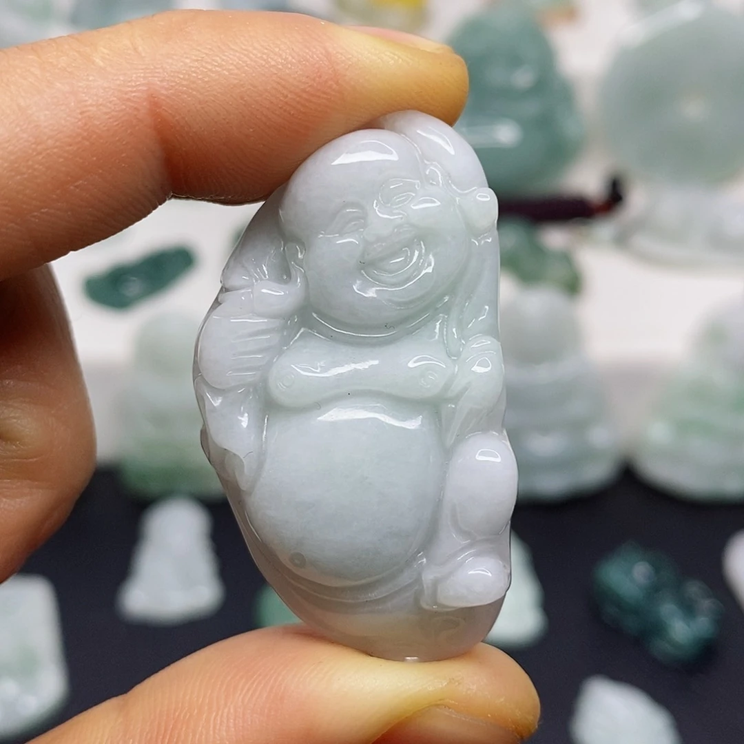 翡翠颈饰未镶嵌吊坠