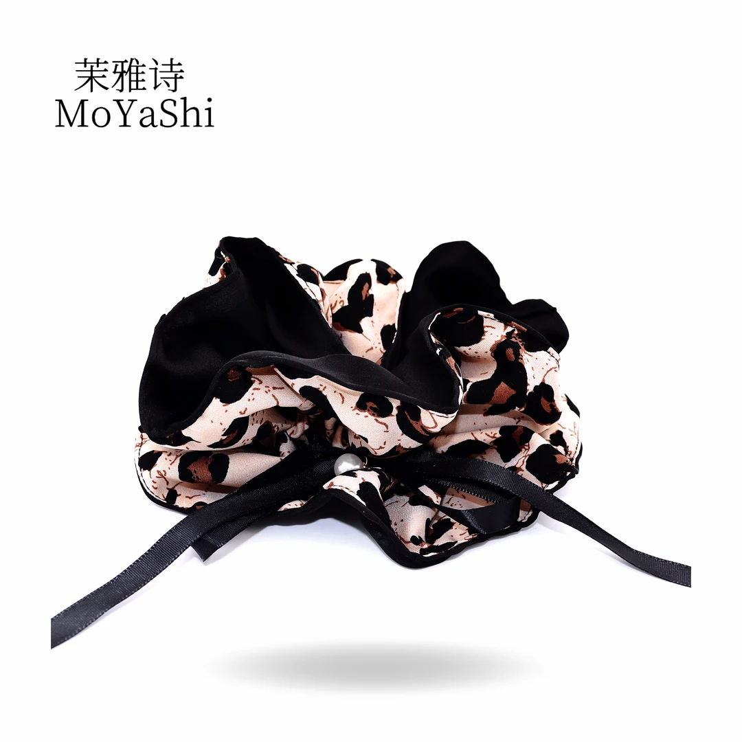 茉雅诗【美豹了】柔光缎豹纹时尚显发量发圈MY398