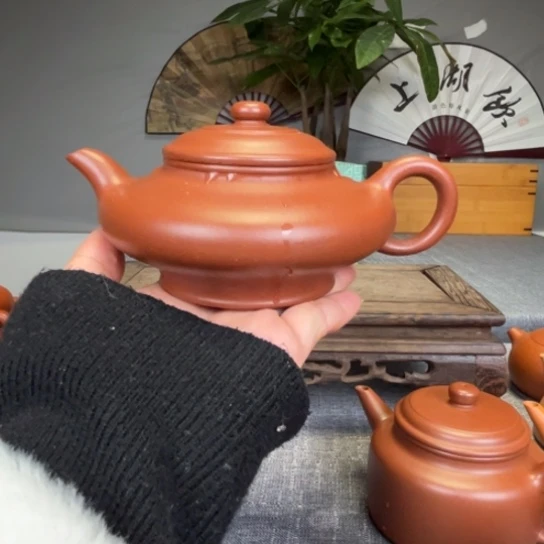 白***杨茶壶底槽青宜兴紫砂