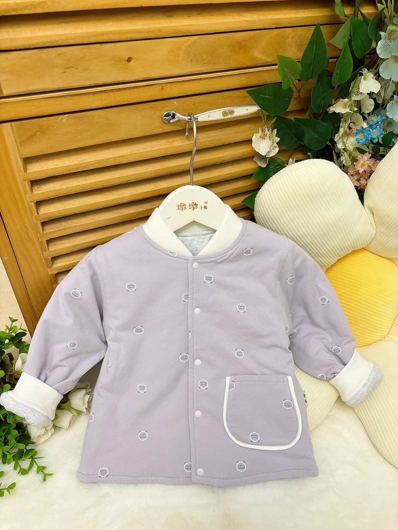 【100克厚度】春款儿童棉服婴儿保暖薄棉上衣男童女童棉衣校服神器