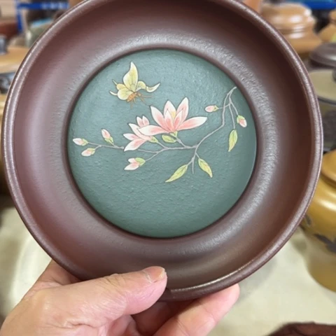 紫砂茶盘。。。。。。。。