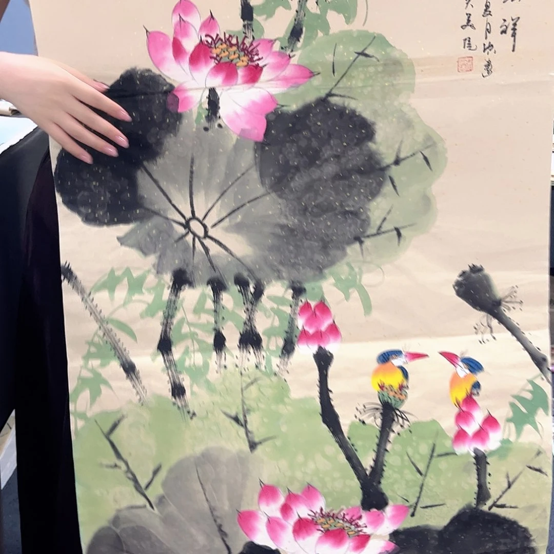 国画国画老师作品