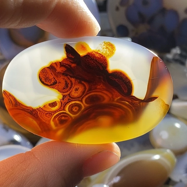 未镶嵌颈饰玛瑙/玉髓