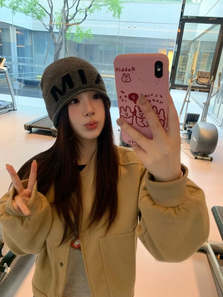 A524 大头围帽子韩系冷帽堆堆帽