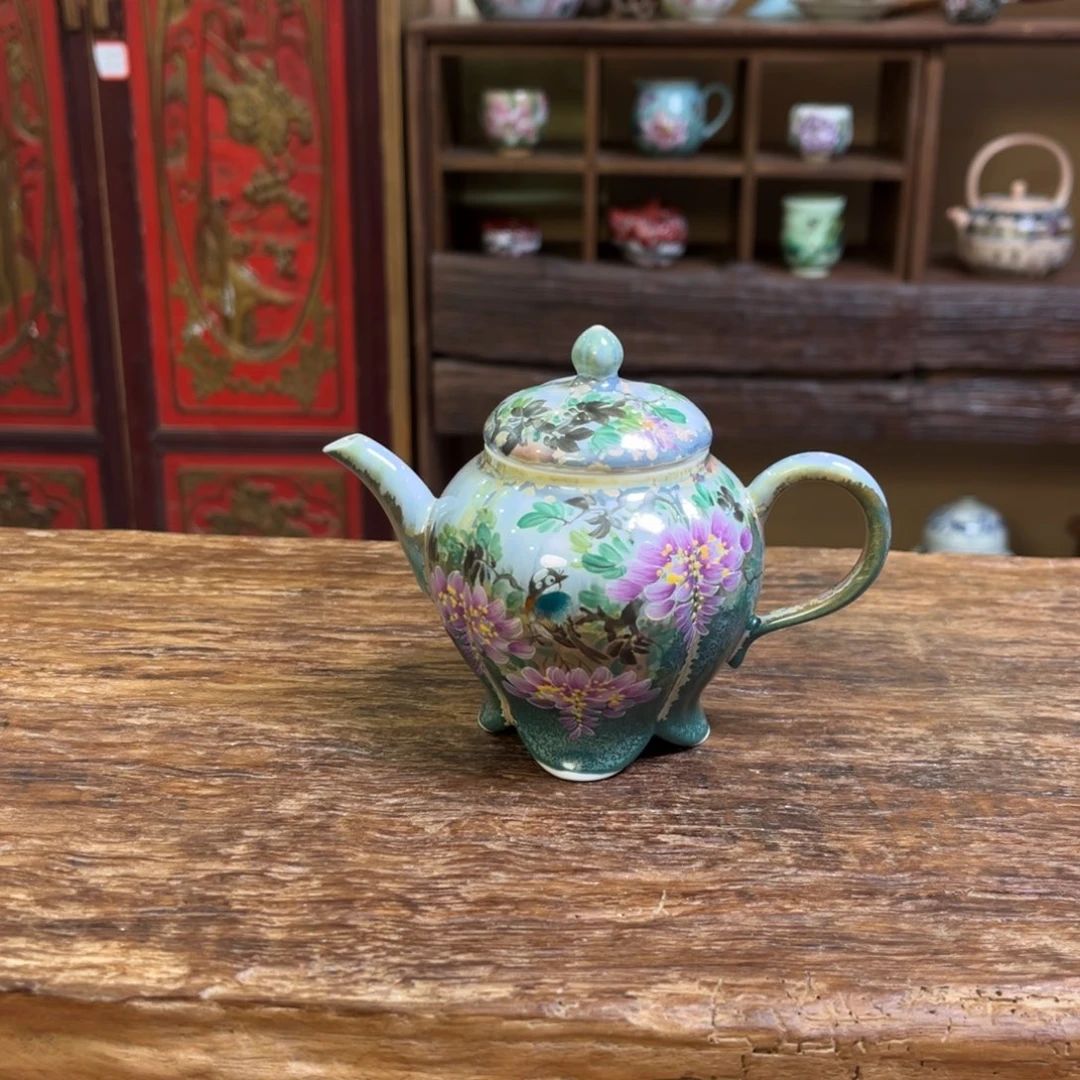 柴烧手工手绘陶瓷