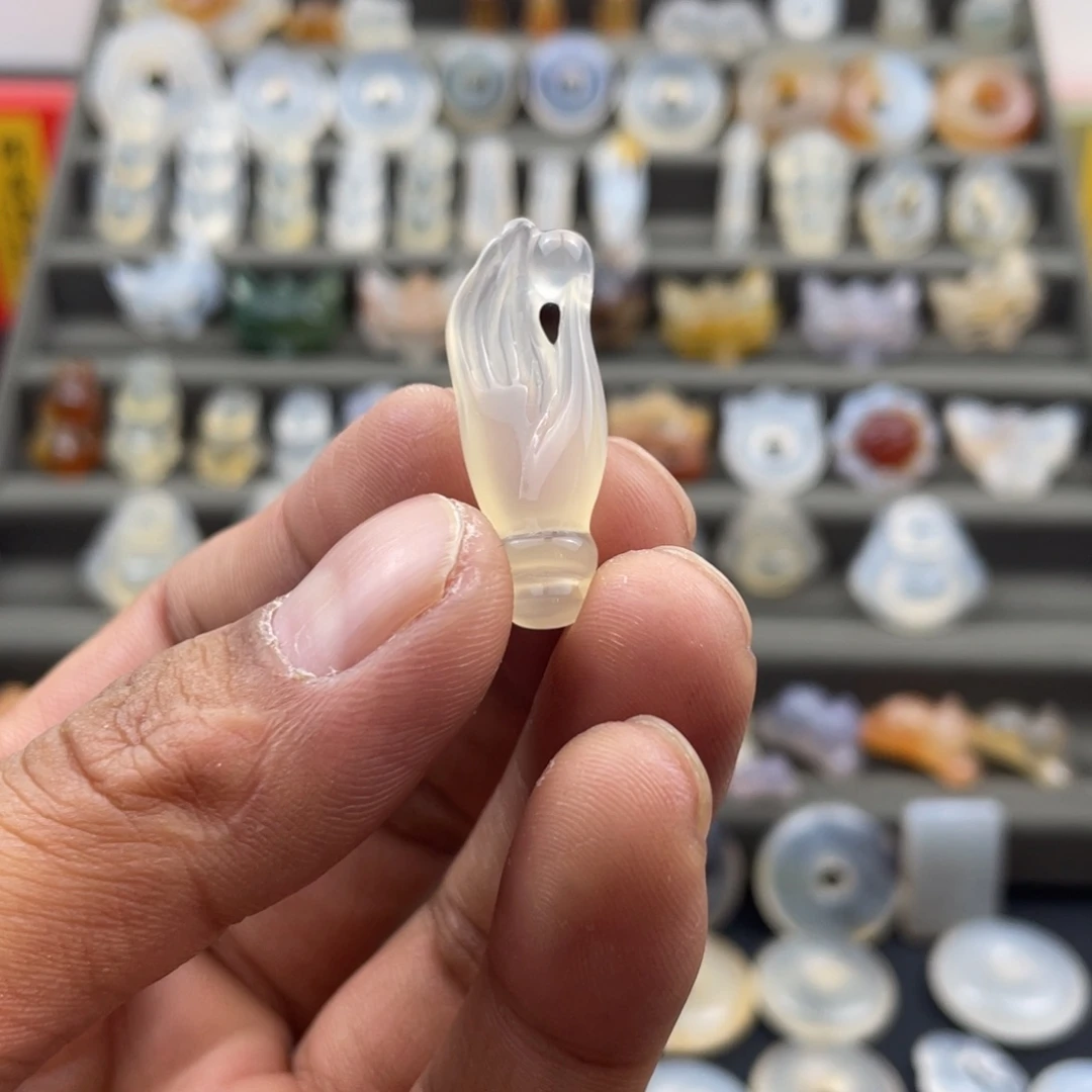 玛瑙/玉髓未镶嵌颈饰