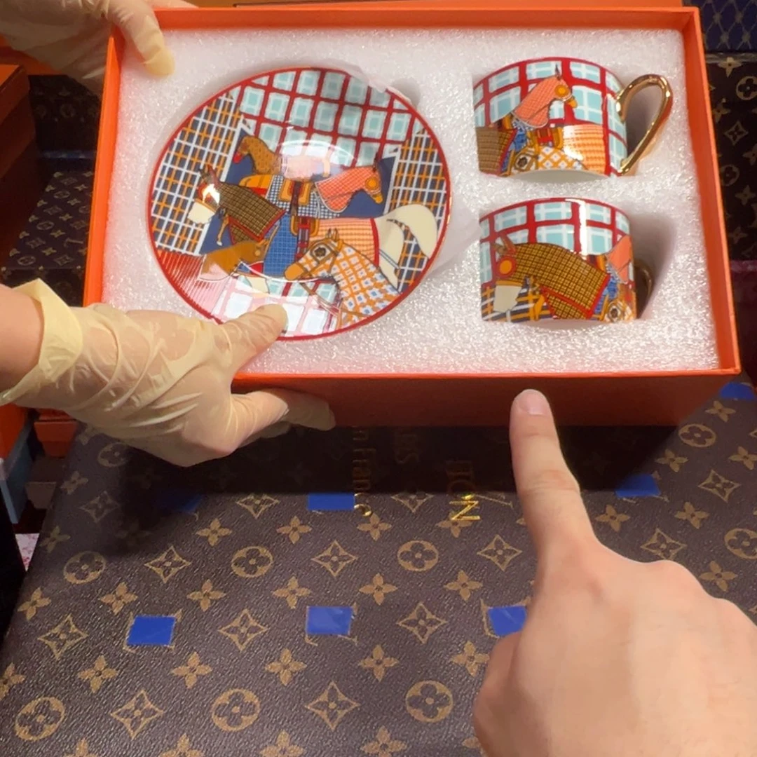 欧美陶瓷餐具摆件30