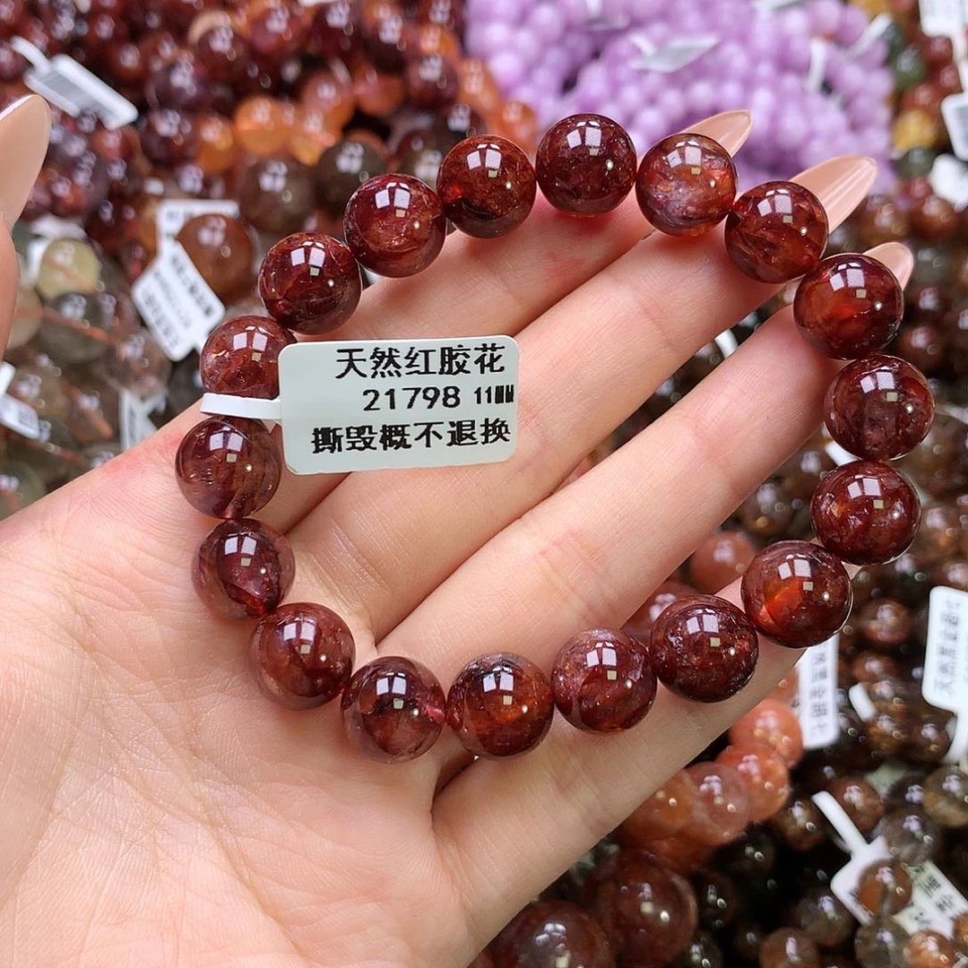 水晶手链未镶嵌，
