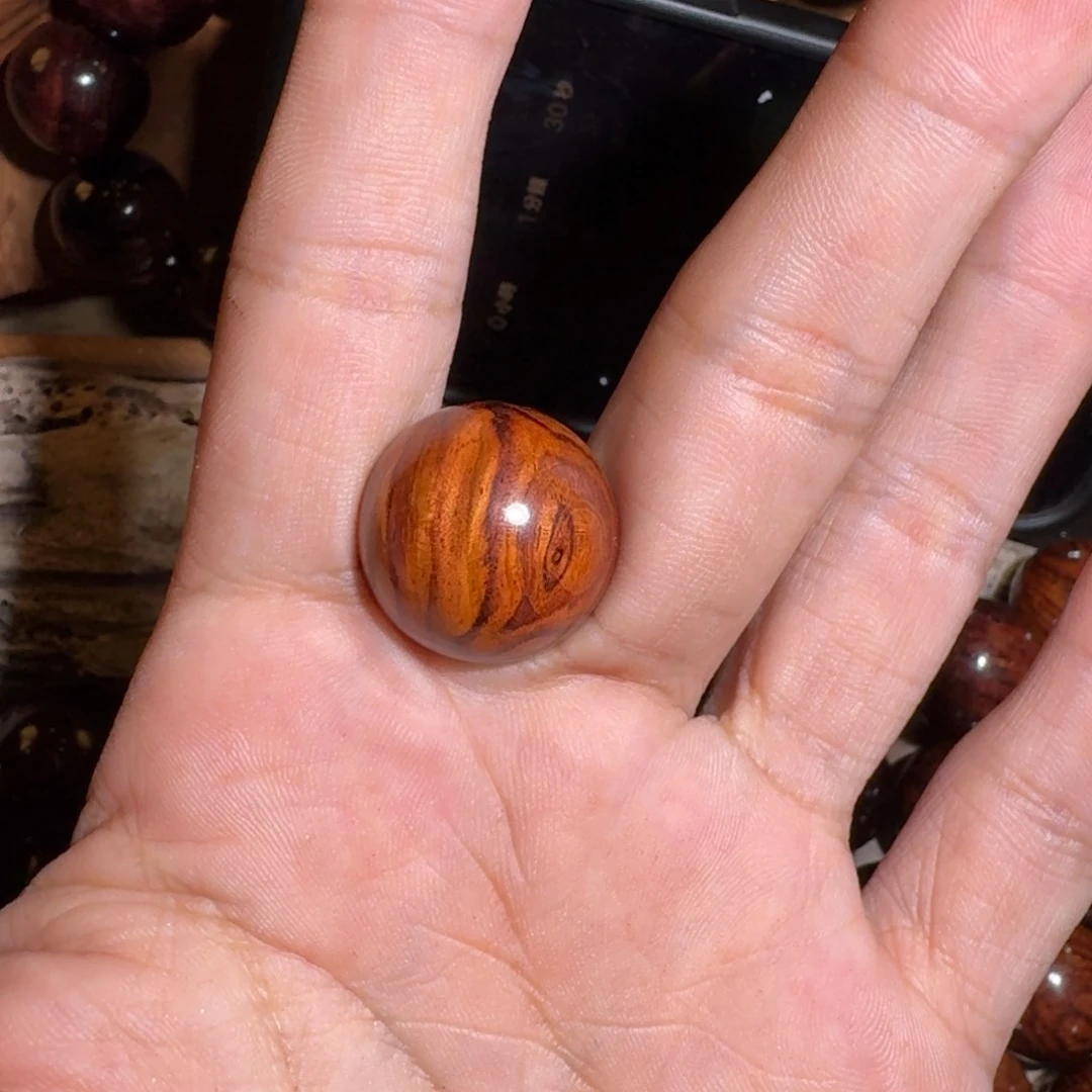 黄花梨/降香黄檀手串/手链富哥多宝小眼睛水波