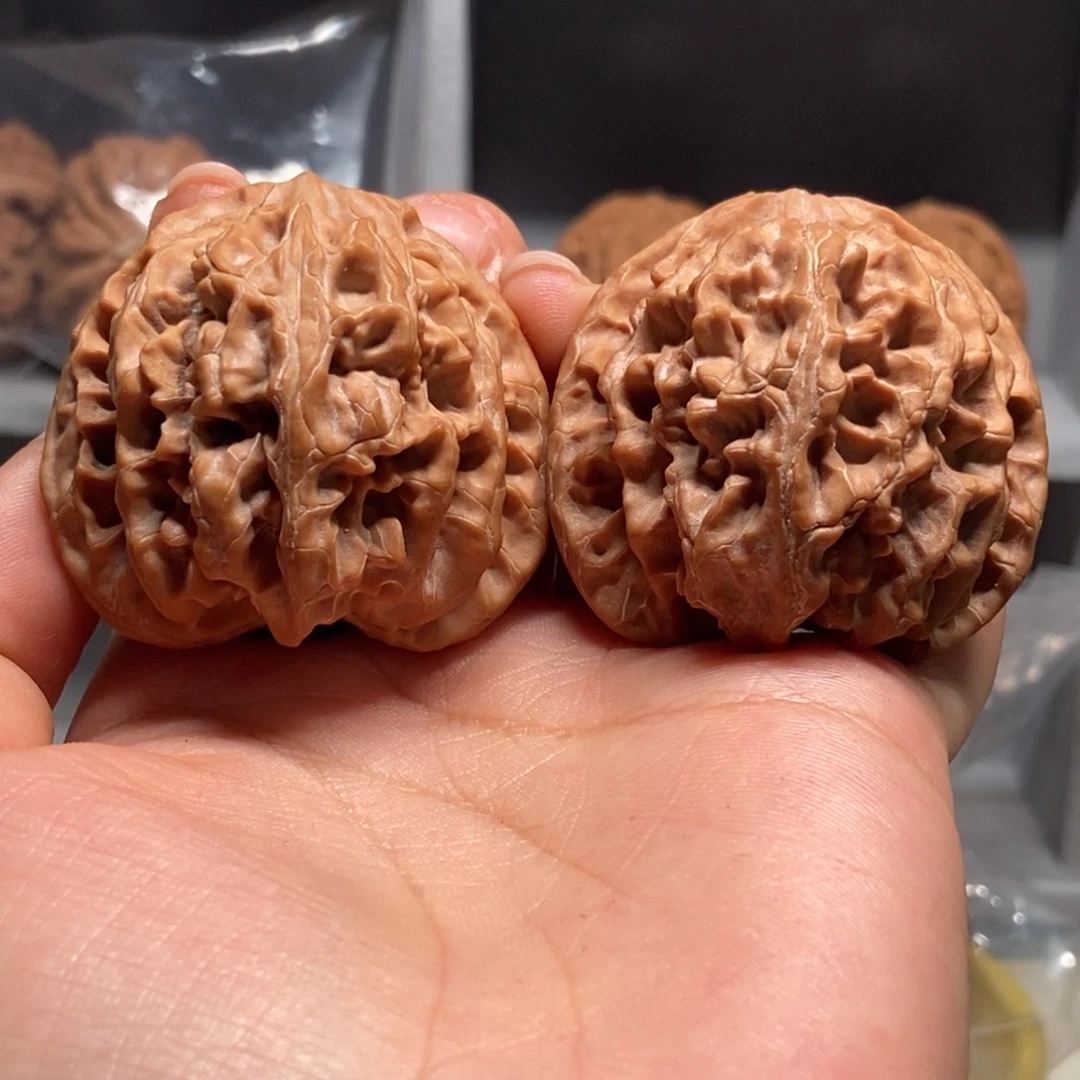 用***6吊坠文玩核桃全品43苹果园