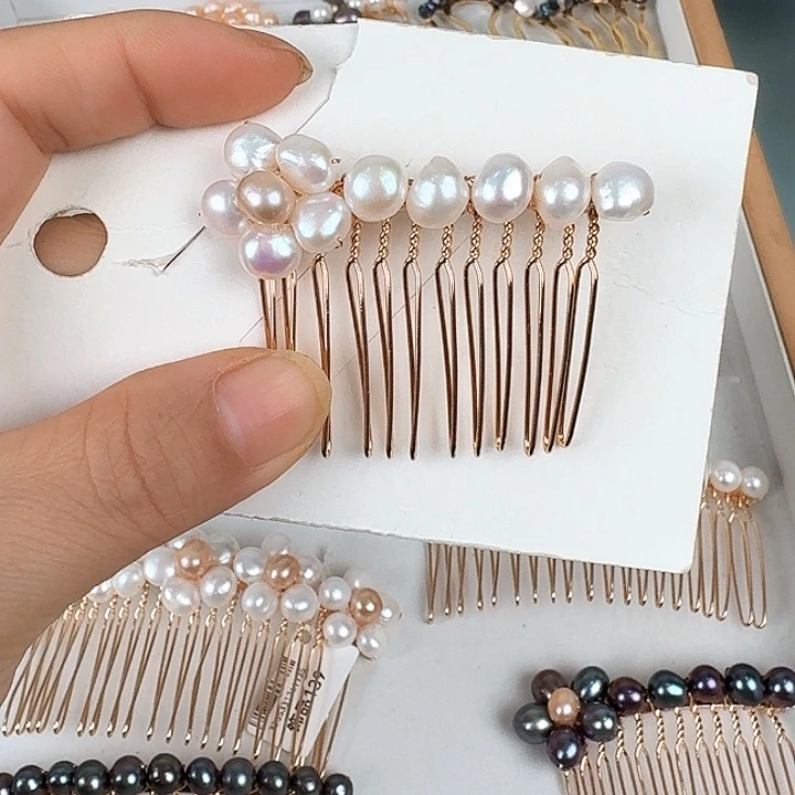 淡水珍珠未镶嵌发饰