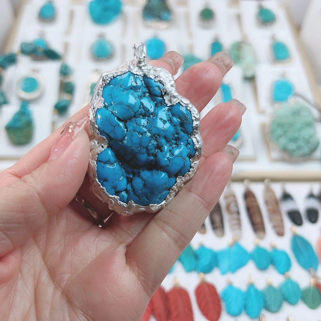 绿松石颈饰未镶嵌J**A