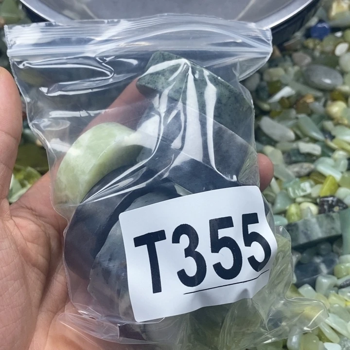 蛇纹石玉未镶嵌鱼缸石