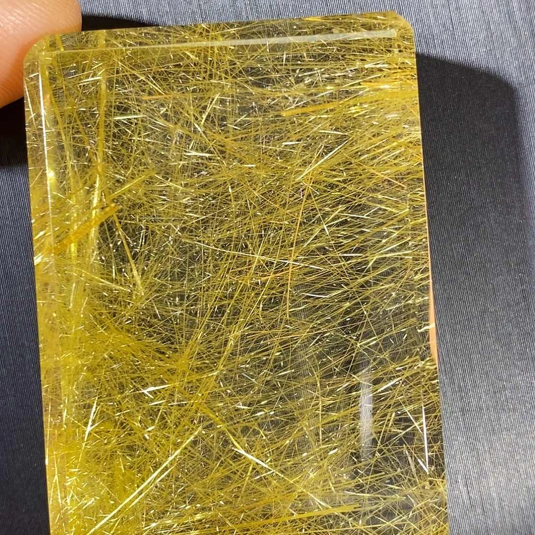 水晶颈饰未镶嵌天然净体满发晶无事牌吊坠