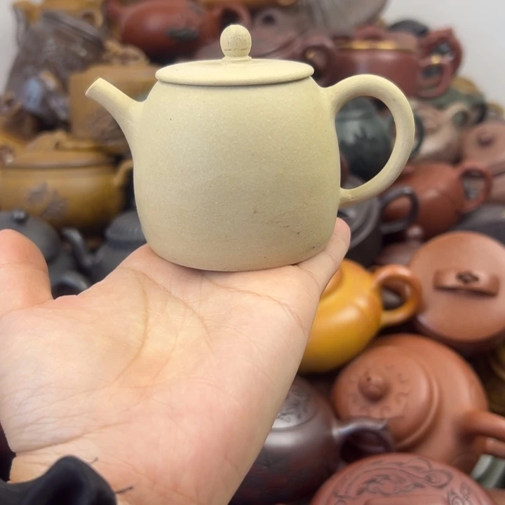 茶壶紫砂钮裂了了