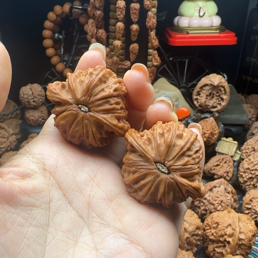 G***.把件文玩核桃全品山地磨盘42