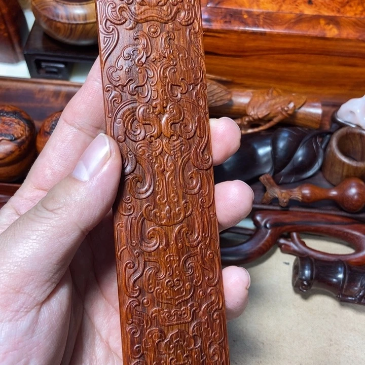 檀香紫檀（小叶紫檀）寿纹