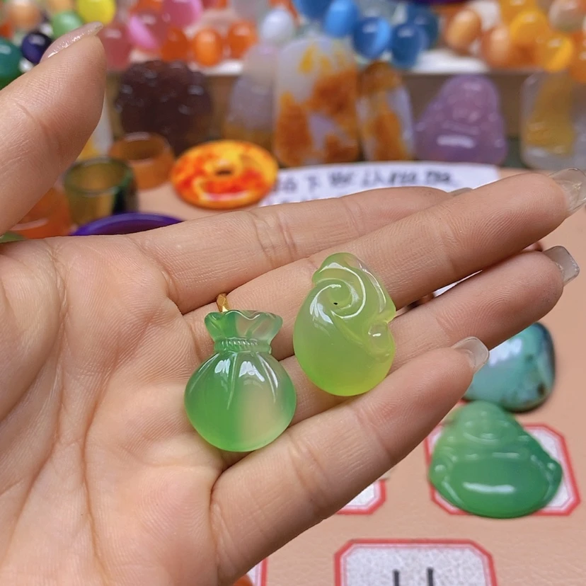 【闪购商品】玛瑙/玉髓颈饰未镶嵌m**红