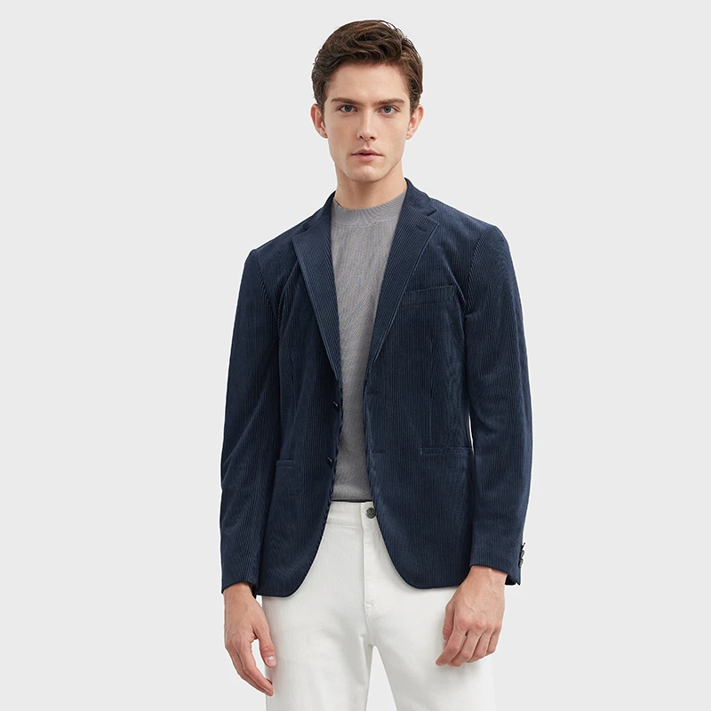 【轻奢单西】七匹狼官方休闲单西新款春秋款西装外套高级感4733