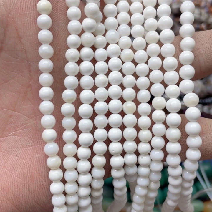 玛瑙/玉髓合金珠宝半成品一条5mm车车