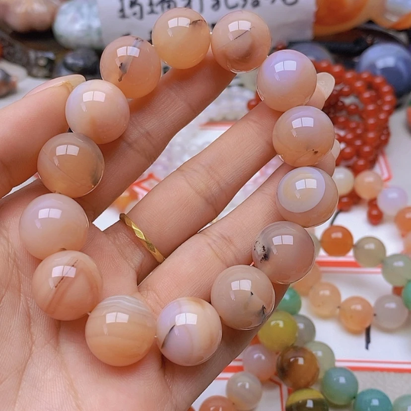 【闪购商品】未镶嵌玛瑙/玉髓珠宝半成品若**٥