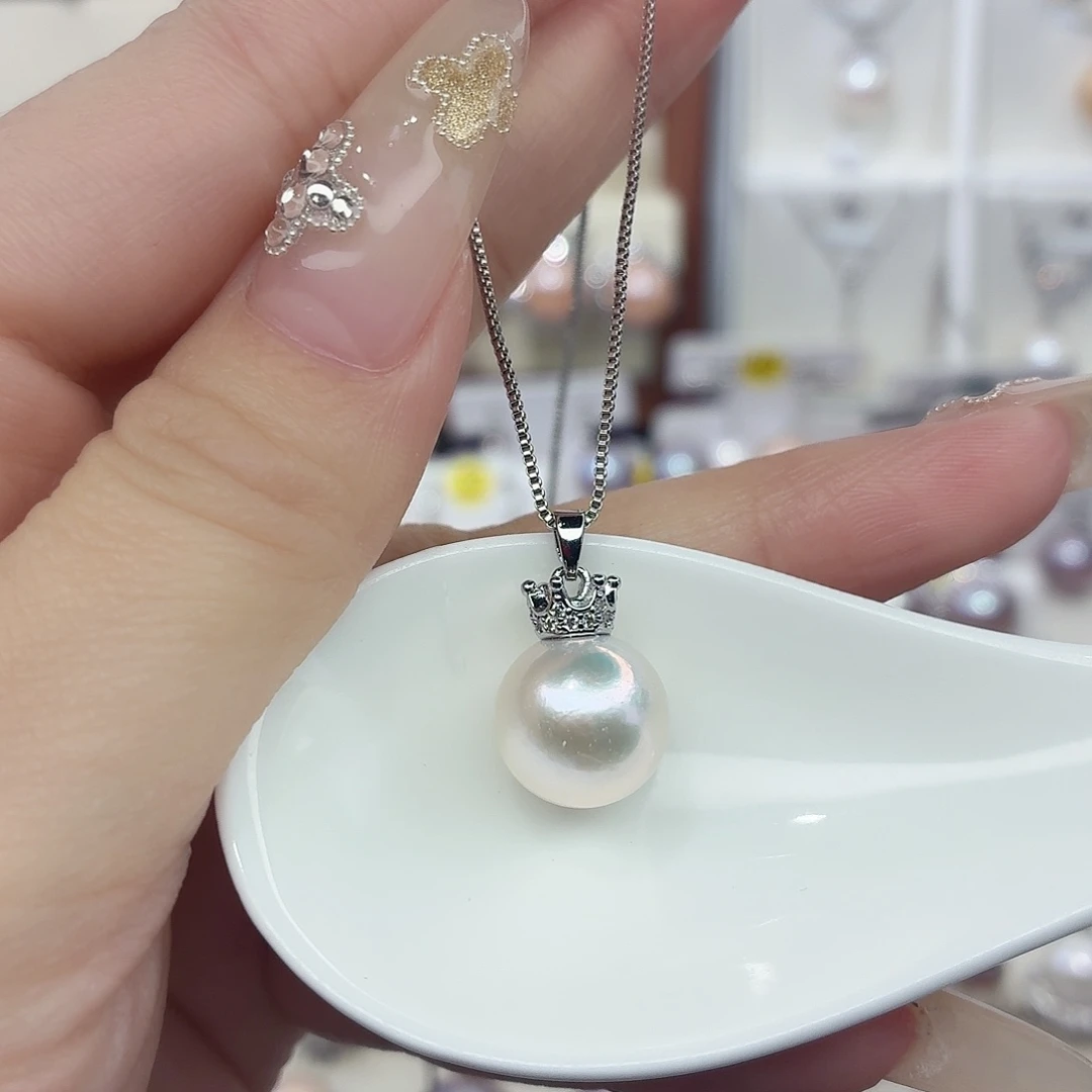 淡水珍珠合金颈饰F