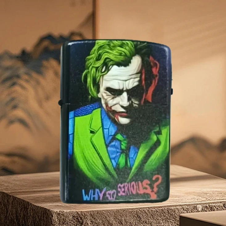 小丑防风打火机无油