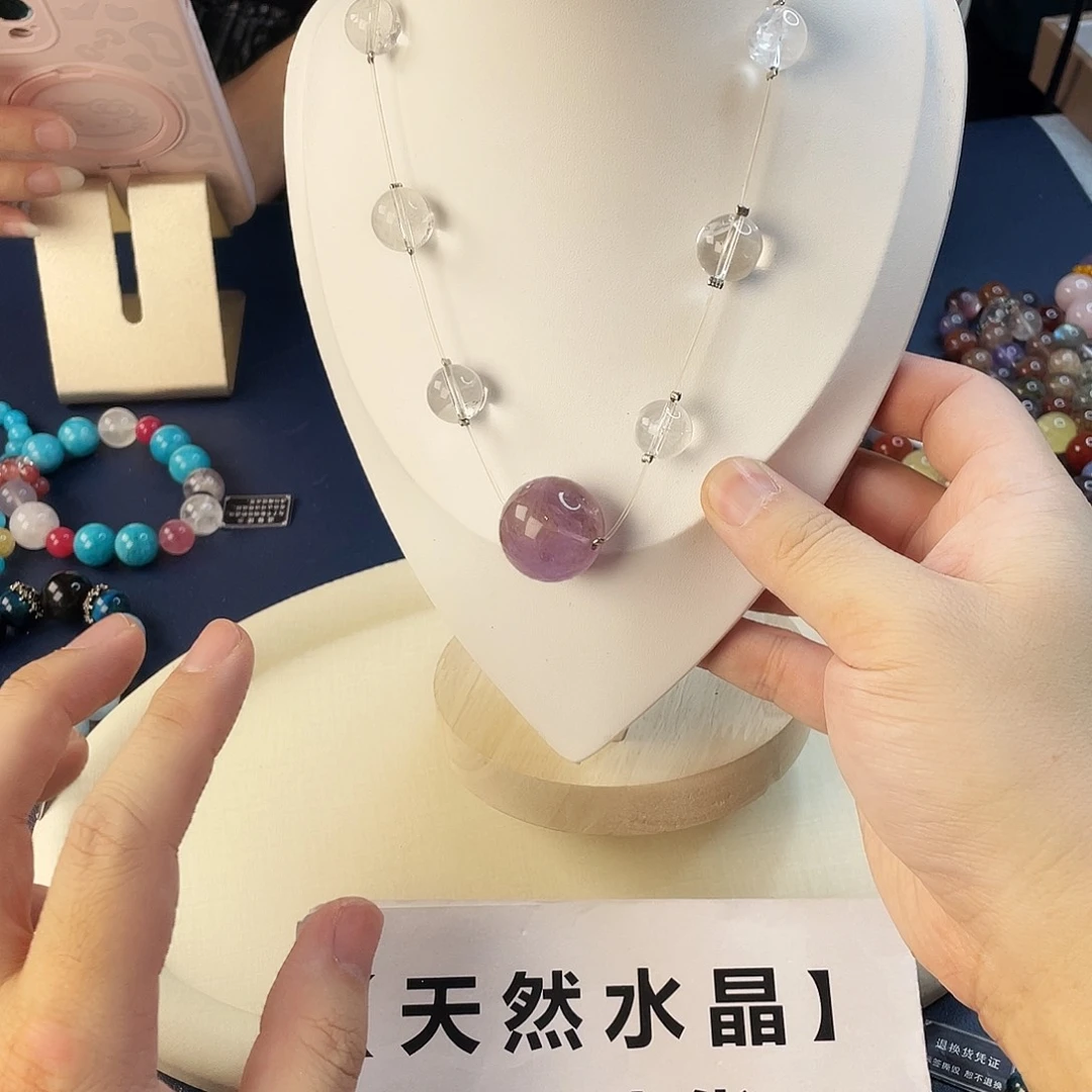 银S925镶嵌水晶手链