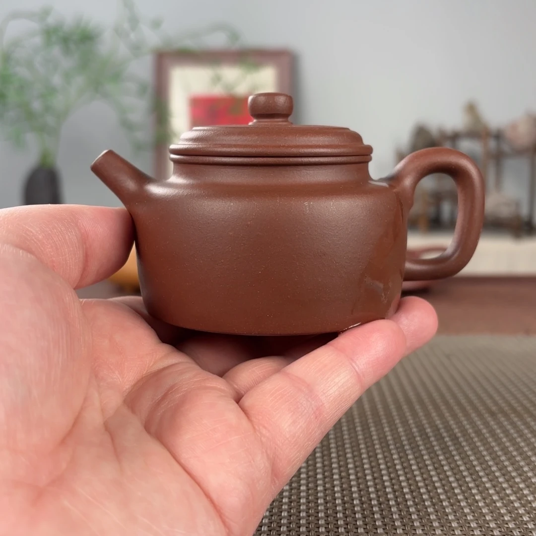 紫砂茶壶黄龙山原矿紫砂壶170